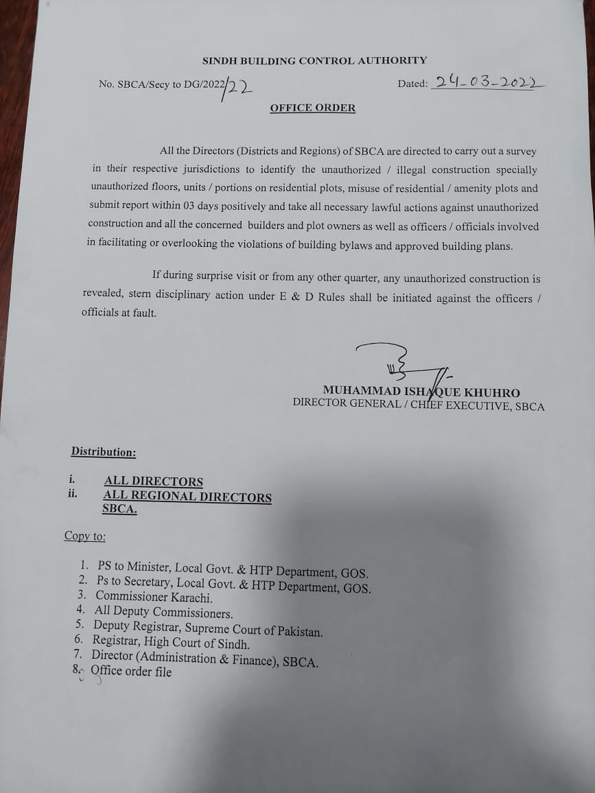 Actions Against Unauthorized Units/Floors
